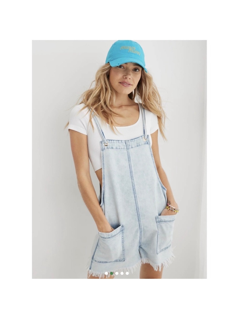 Aerie short overalls
